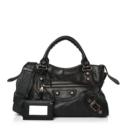 Balenciaga Agneau Giant 21 Rose Gold Hardware City Anthracite 1 of 10