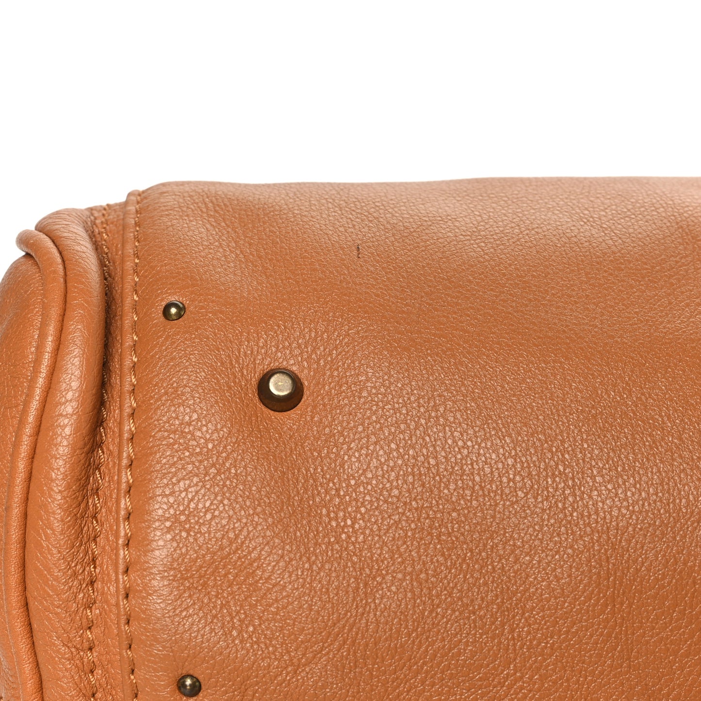 Calfskin Medium Paddington Satchel Tan