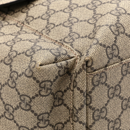 Gucci GG Plus Monogram Messenger Diaper Bag Dark Brown 13 of 16
