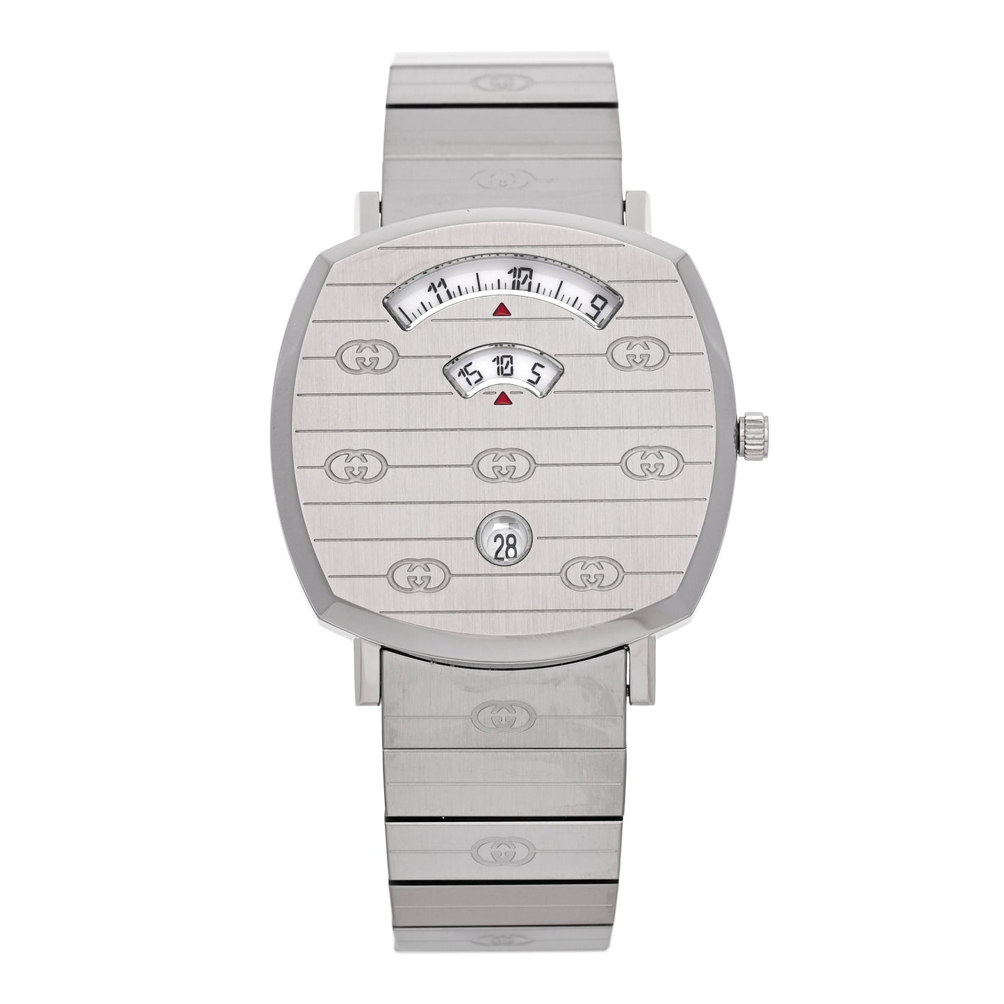 Stainless Steel 38mm Grip Quartz Watch