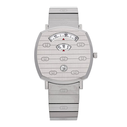 Gucci Stainless Steel 38mm Grip Quartz Watch 1 of 5