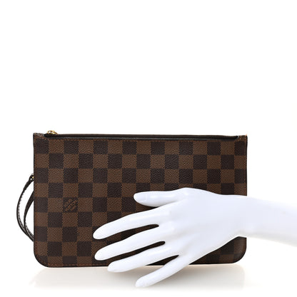 Louis Vuitton Damier Ebene Neverfull MM GM Pochette 2 of 7