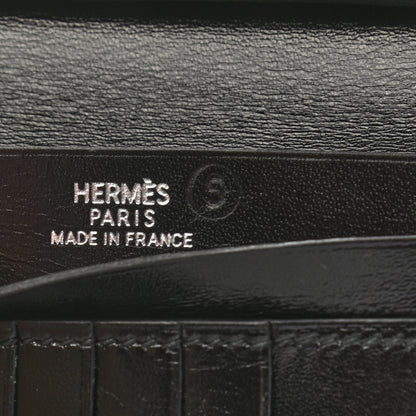 Hermes Box Bearn Compact Wallet Black 6 of 7