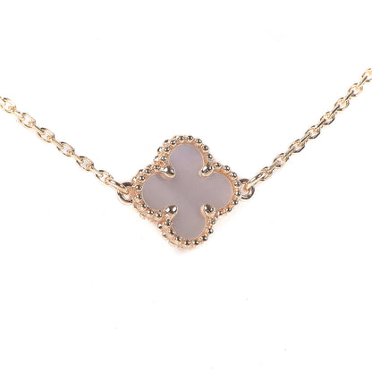 Van Cleef & Arpels 18K Yellow Gold Mother of Pearl Sweet Alhambra Bracelet 7 of 8