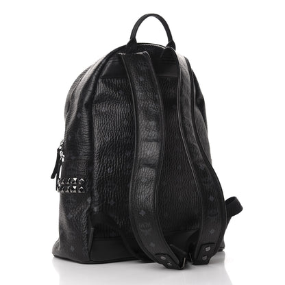 MCM Visetos Medium Stark Backpack Black 2 of 11