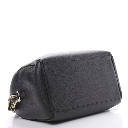 Versace Grained Calfskin Palazzo Bowler Black 4 of 10