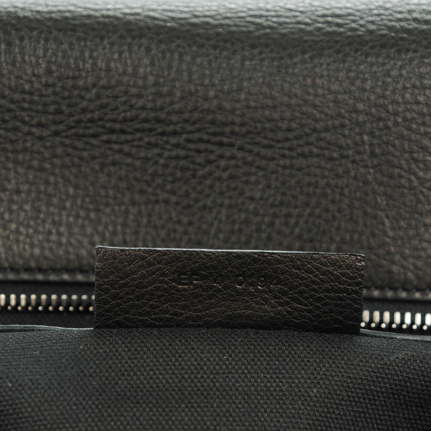 Waxy Grained Calfskin Medium Pandora Pure Flap Bag Black