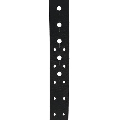 Saint Laurent Smooth Calfskin Square Buckle Belt 95 Black 6 of 10