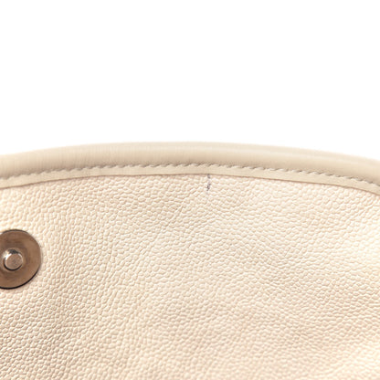Chanel Caviar Quilted French Riviera Hobo Beige 8 of 13