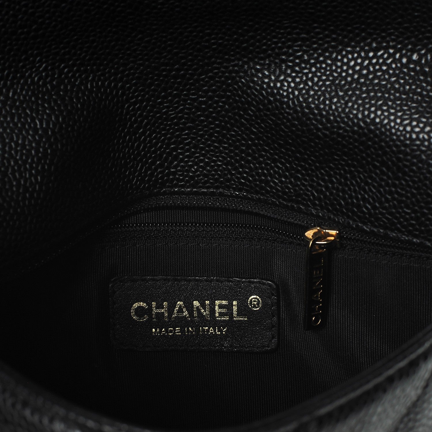 Chanel Caviar Quilted Flap Shoulder Bag Black 6 of 8