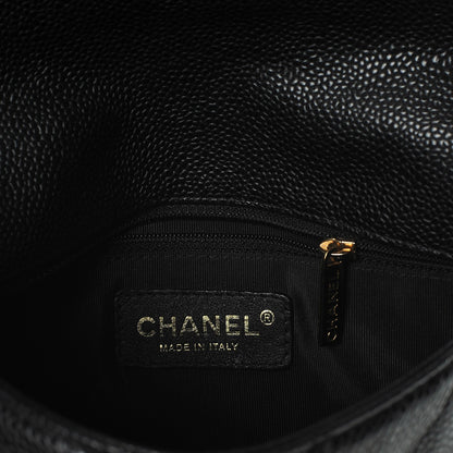 Chanel Caviar Quilted Flap Shoulder Bag Black 6 of 8