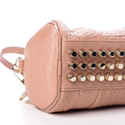 Alexander Wang Pebbled Lambskin Mini Rockie Blush Pale Gold Hardware 7 of 8