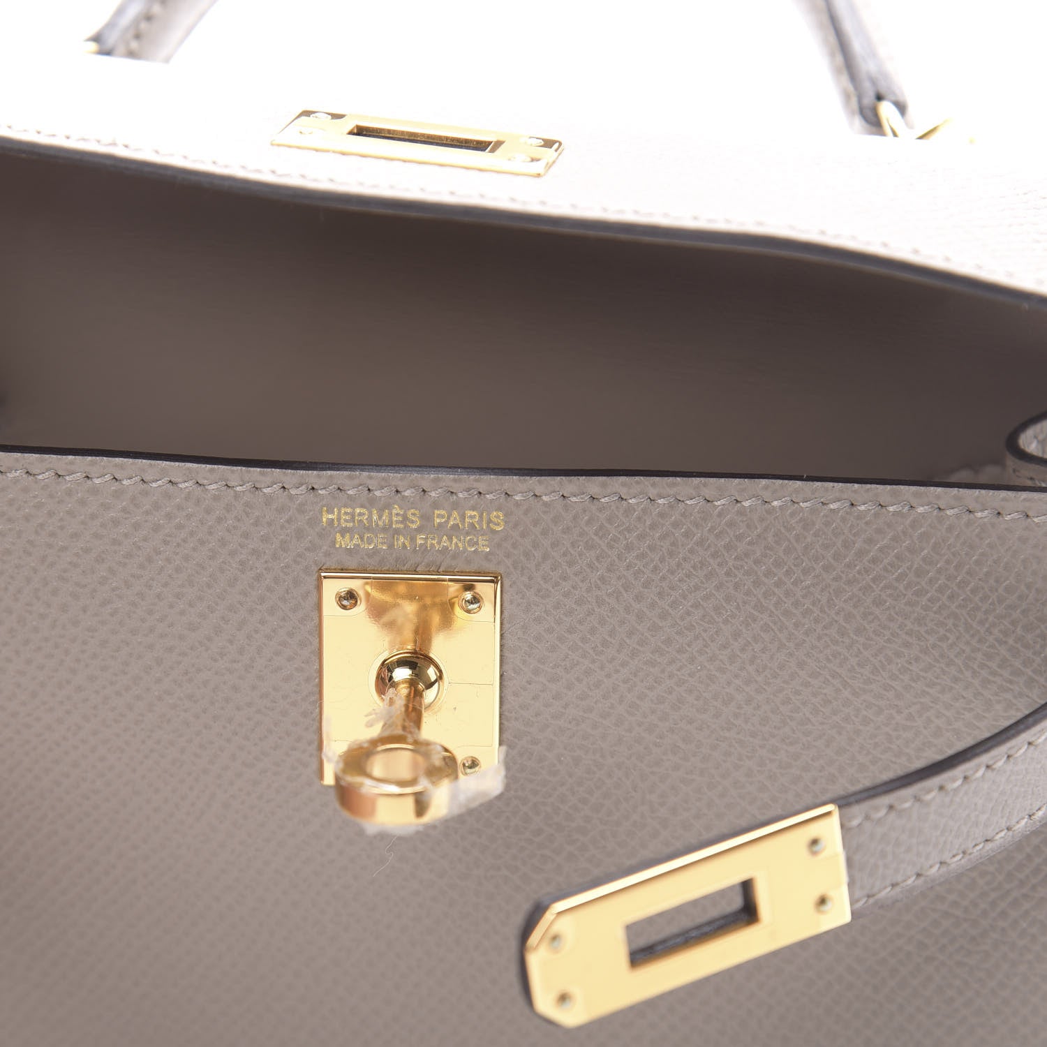Hermes Epsom Mini Kelly Sellier 20 Gris Asphalt 5 of 10