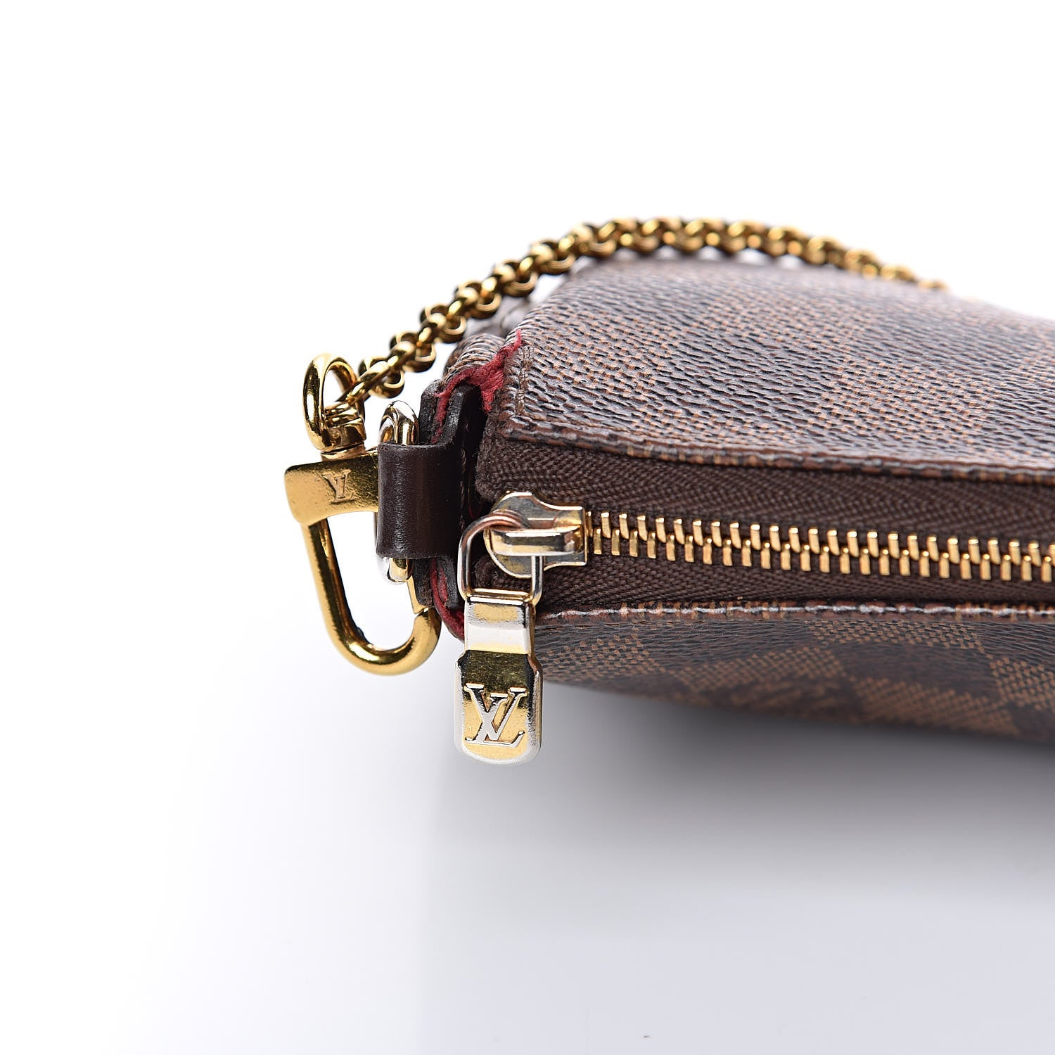 Louis Vuitton Damier Ebene Eva Clutch 10 of 14