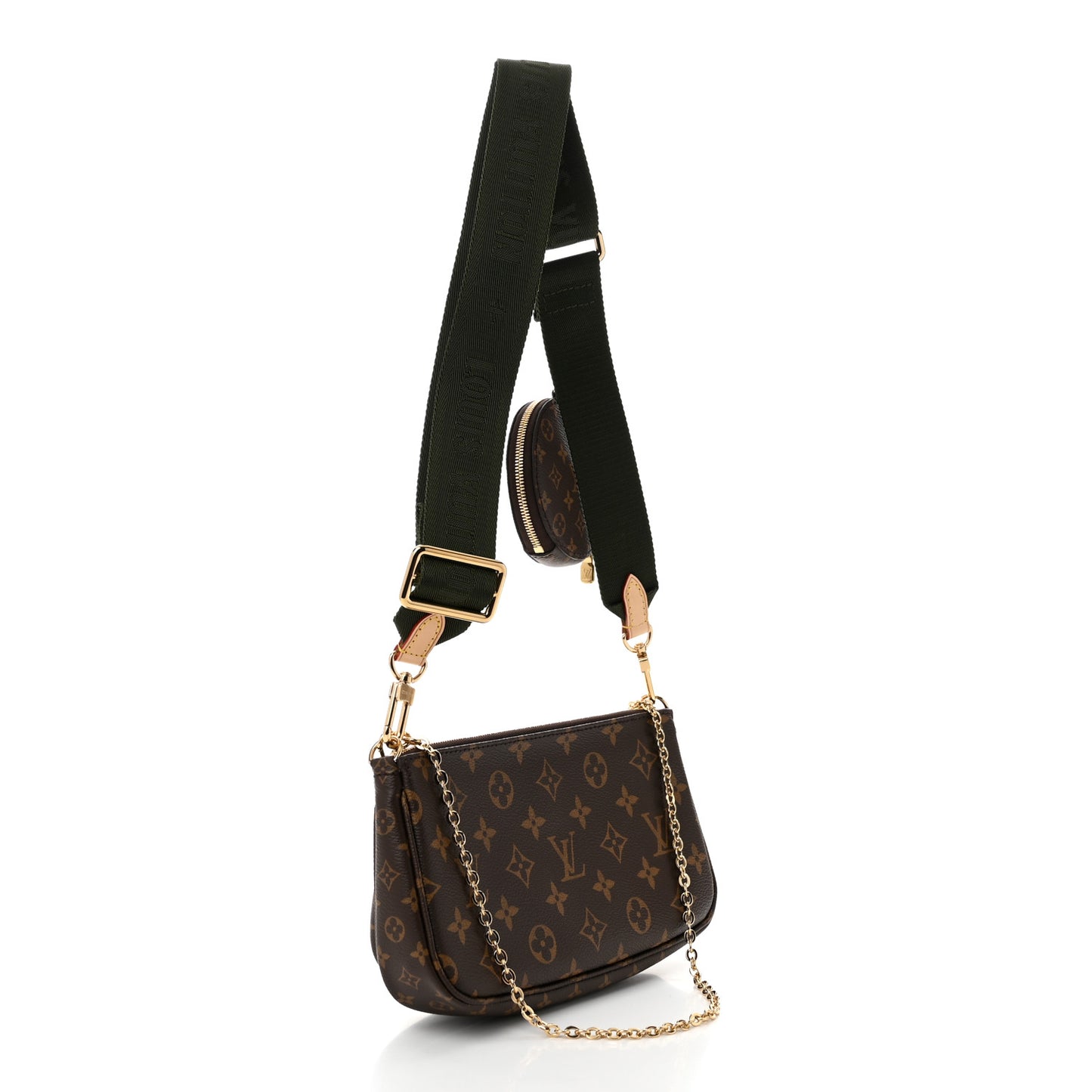 Monogram Multi Pochette Accessories Kaki