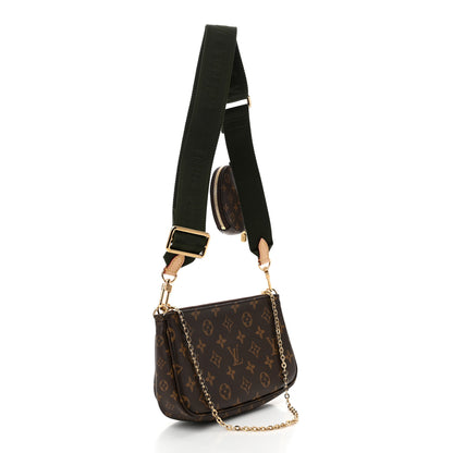Louis Vuitton Monogram Multi Pochette Accessories Kaki 3 of 11
