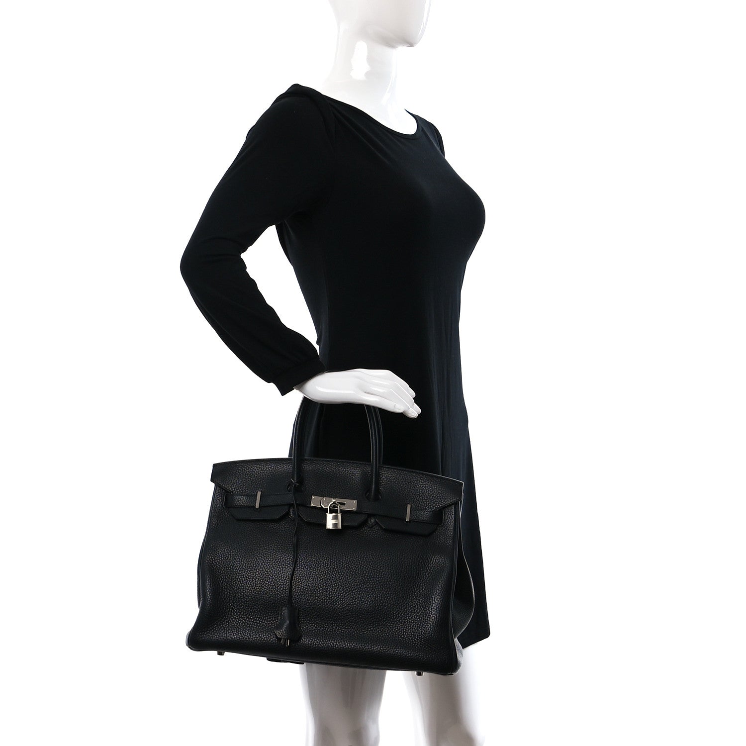 Hermes Togo Birkin 35 Black 2 of 16