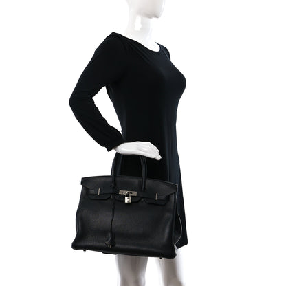 Hermes Togo Birkin 35 Black 2 of 16