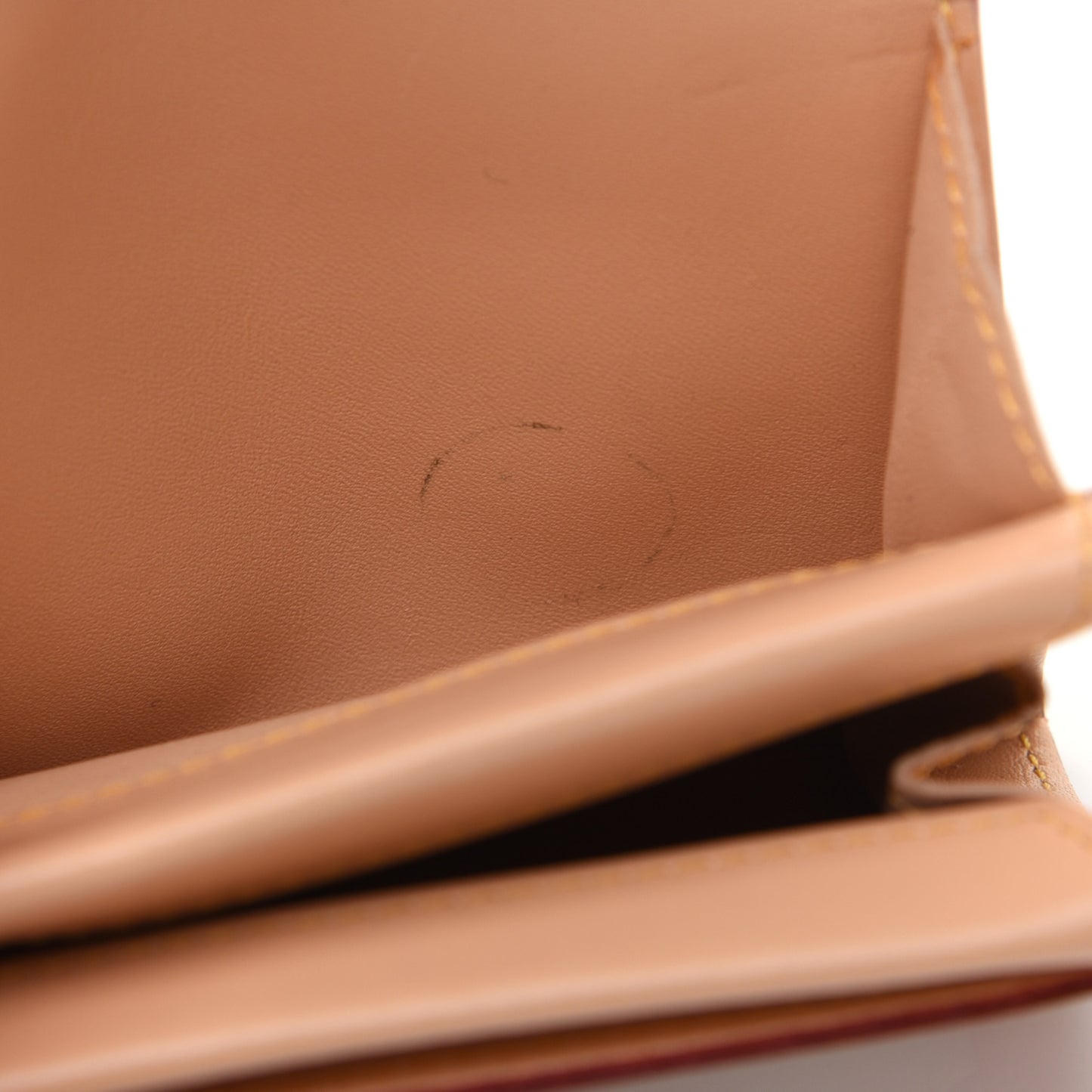 Monogram Multicolor Porte-Monnaie Plat Coin Purse White