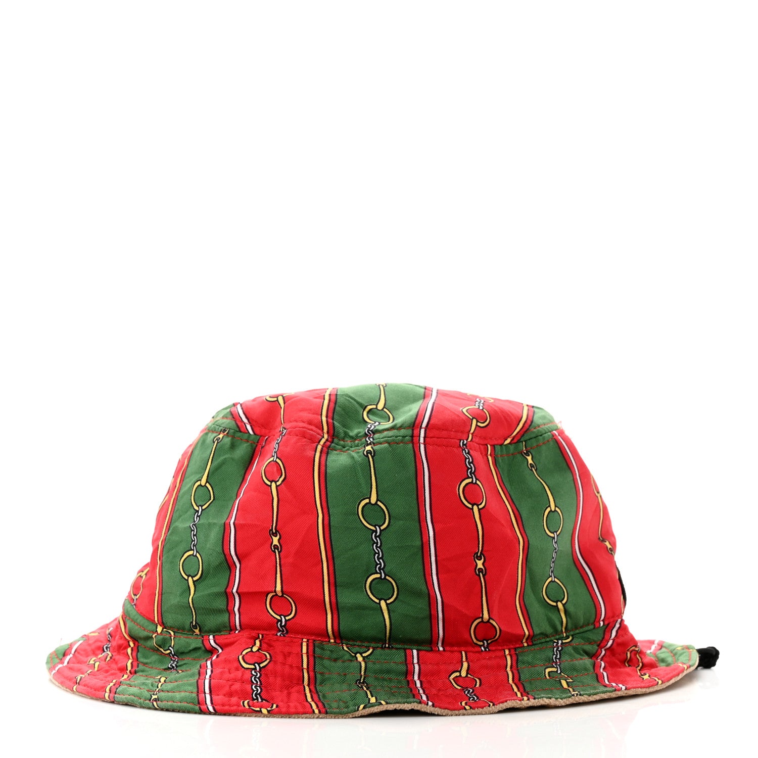 Gucci Silk Cotton Linen Velvetbands Reversible Bucket Hat 6 of 14