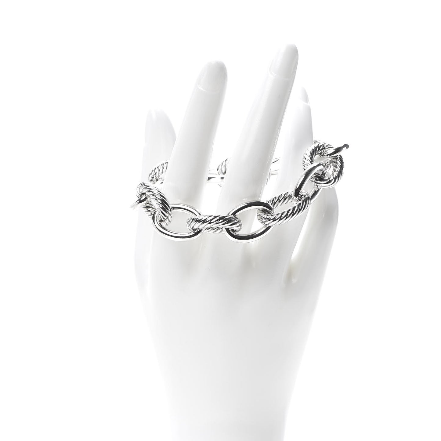 Sterling Silver 12mm Large Oval Link Bracelet