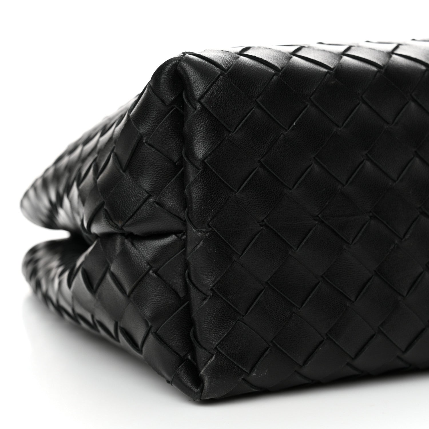 Bottega Veneta Nappa Intrecciato Medium Andiamo Shoulder Bag Black 8 of 9