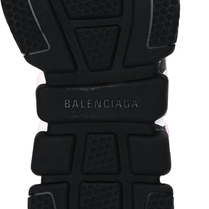 Balenciaga Neoprene Knit Womens Speed Graffiti Sneakers 37 Light Pink White Black 6 of 14