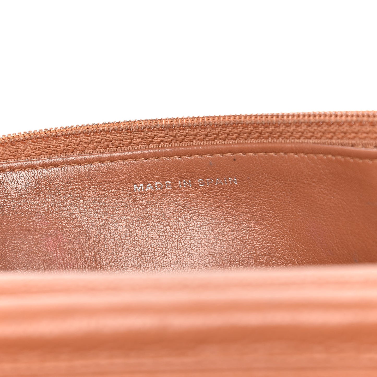 Caviar Quilted Wallet On Chain WOC Tan