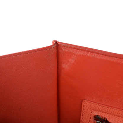Celine Grained Calfskin Medium Phantom Luggage Coral 6 of 15