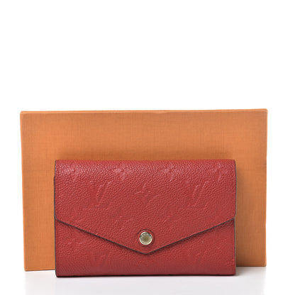 Louis Vuitton Empreinte Compact Curieuse Wallet Cherry 11 of 11