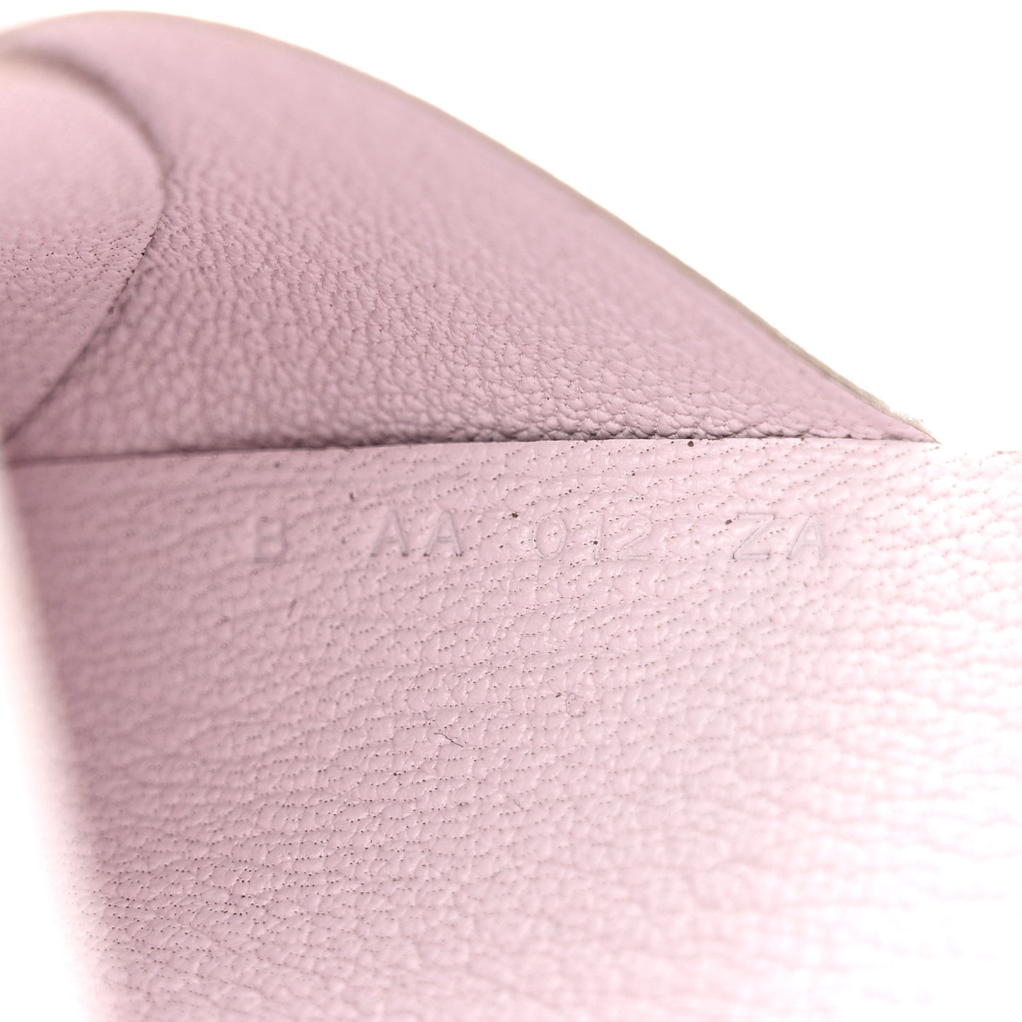 Chevre Mysore Calvi Duo Card Case Mauve Pale