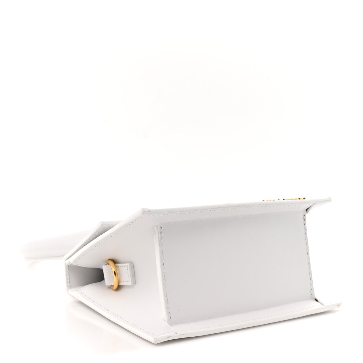 Smooth Calfskin Le Chiquito Moyen White