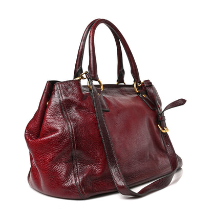 Prada Cervo Antik Dome Satchel Etrusco 3 of 9