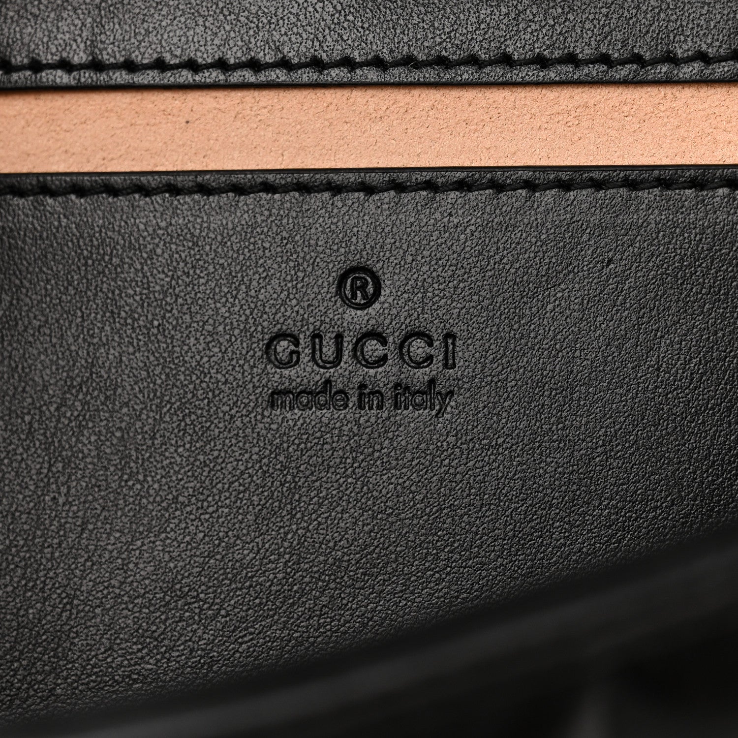 Gucci Calfskin Matelasse Aria Mini GG Marmont Shoulder Bag Black 6 of 11