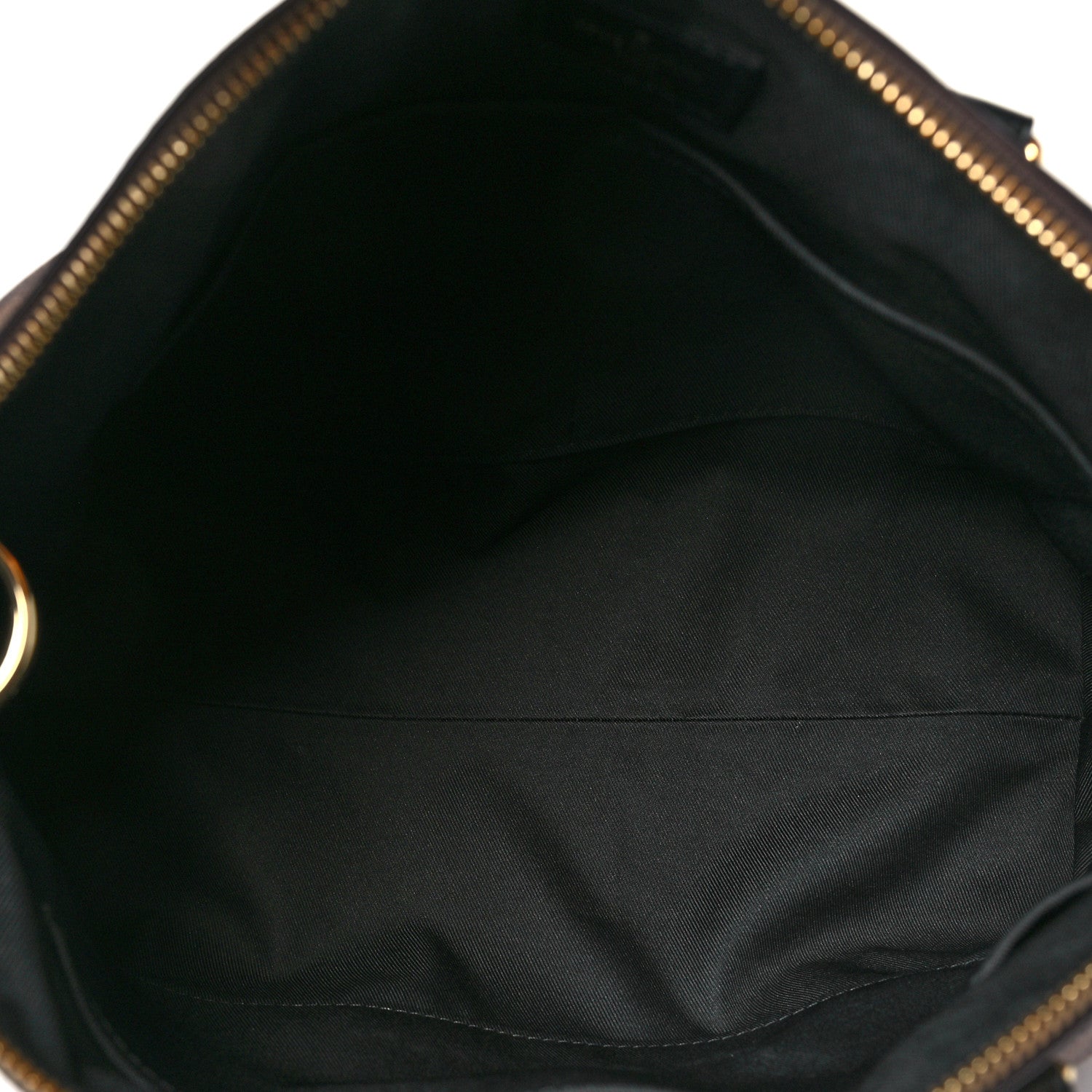 Louis Vuitton Damier Ebene Odeon Tote MM Black 5 of 9
