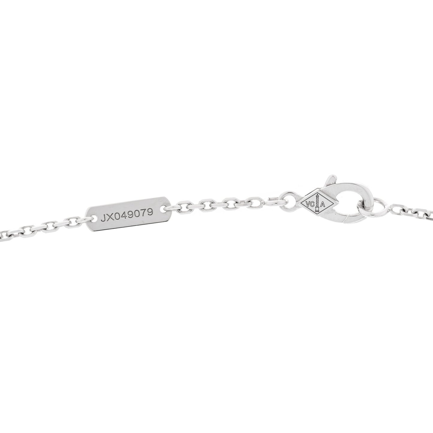 18K White Gold Diamond Two Butterfly Pendant Necklace