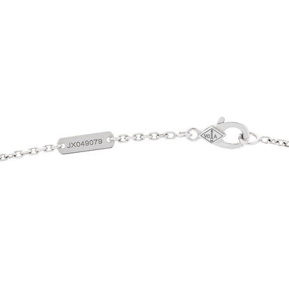 Van Cleef & Arpels 18K White Gold Diamond Two Butterfly Pendant Necklace 4 of 5