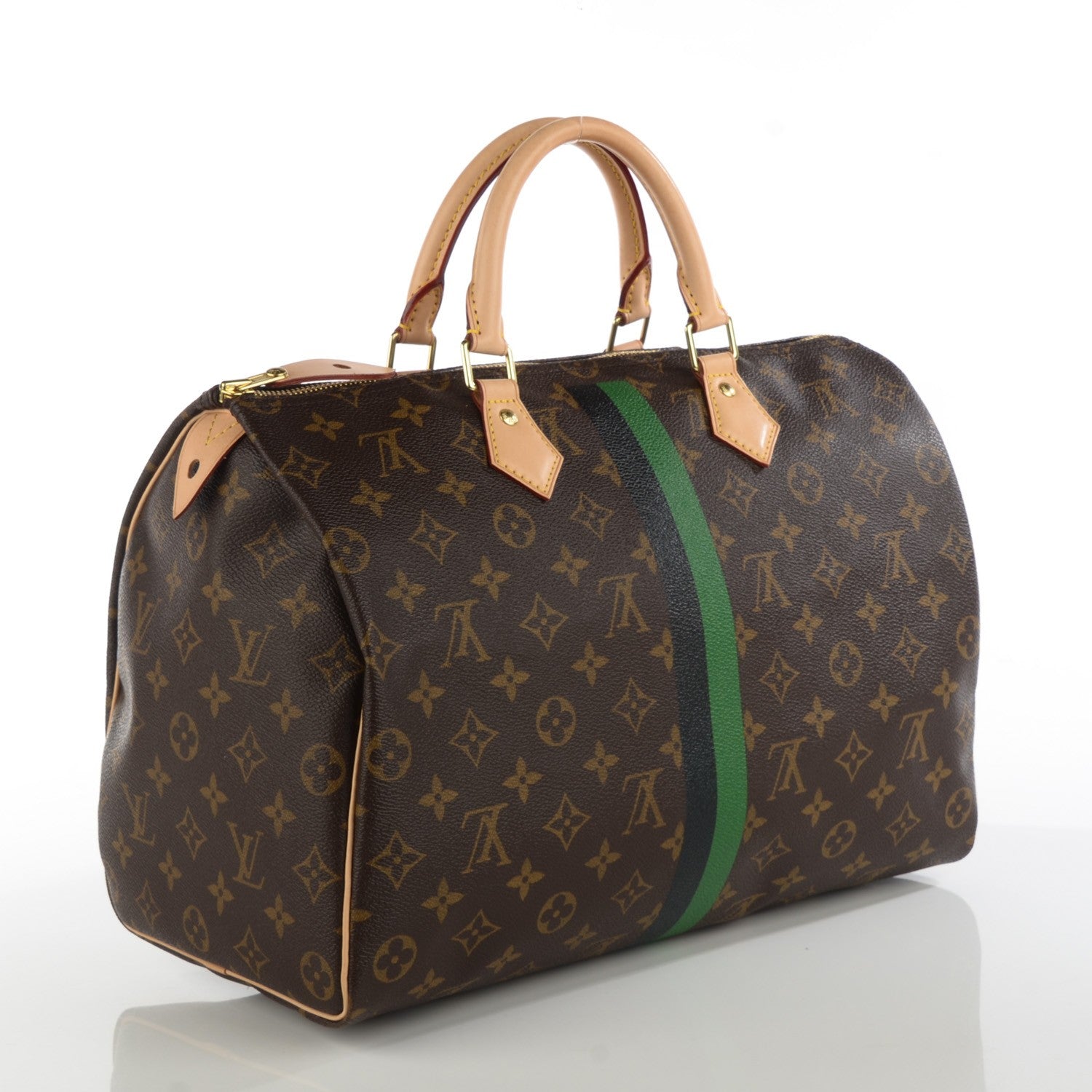 Louis Vuitton Monogram My LV Heritage Speedy 35 Green 3 of 7