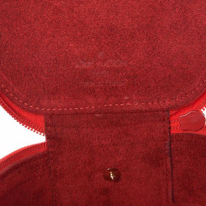 Louis Vuitton Epi Ecrin Bijoux 12cm Jewelry Box Case Rouge 9 of 9
