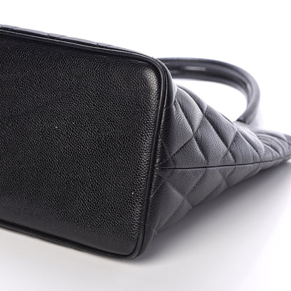 Chanel Caviar Quilted Medallion Tote Black 13 of 13