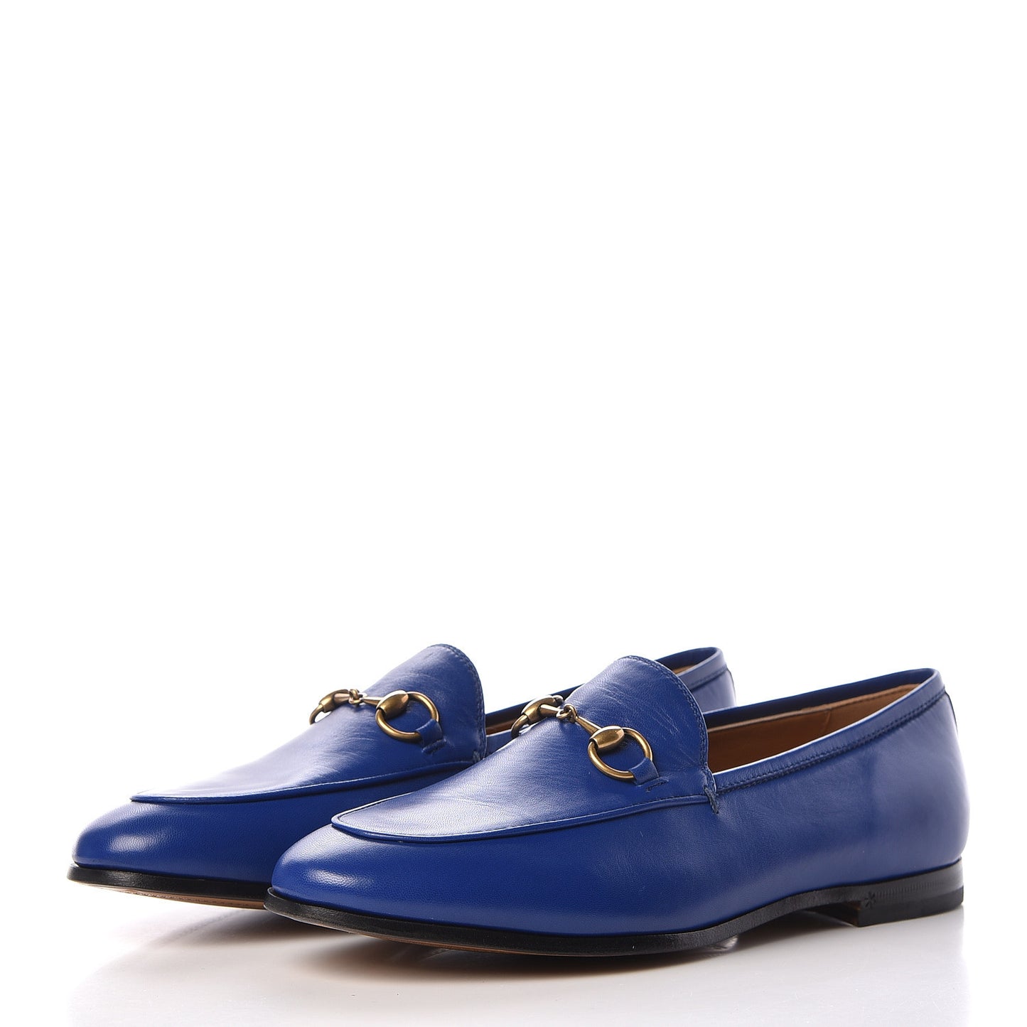 Malaga Kid Womens Jordaan Loafers 36.5 Electric Blue
