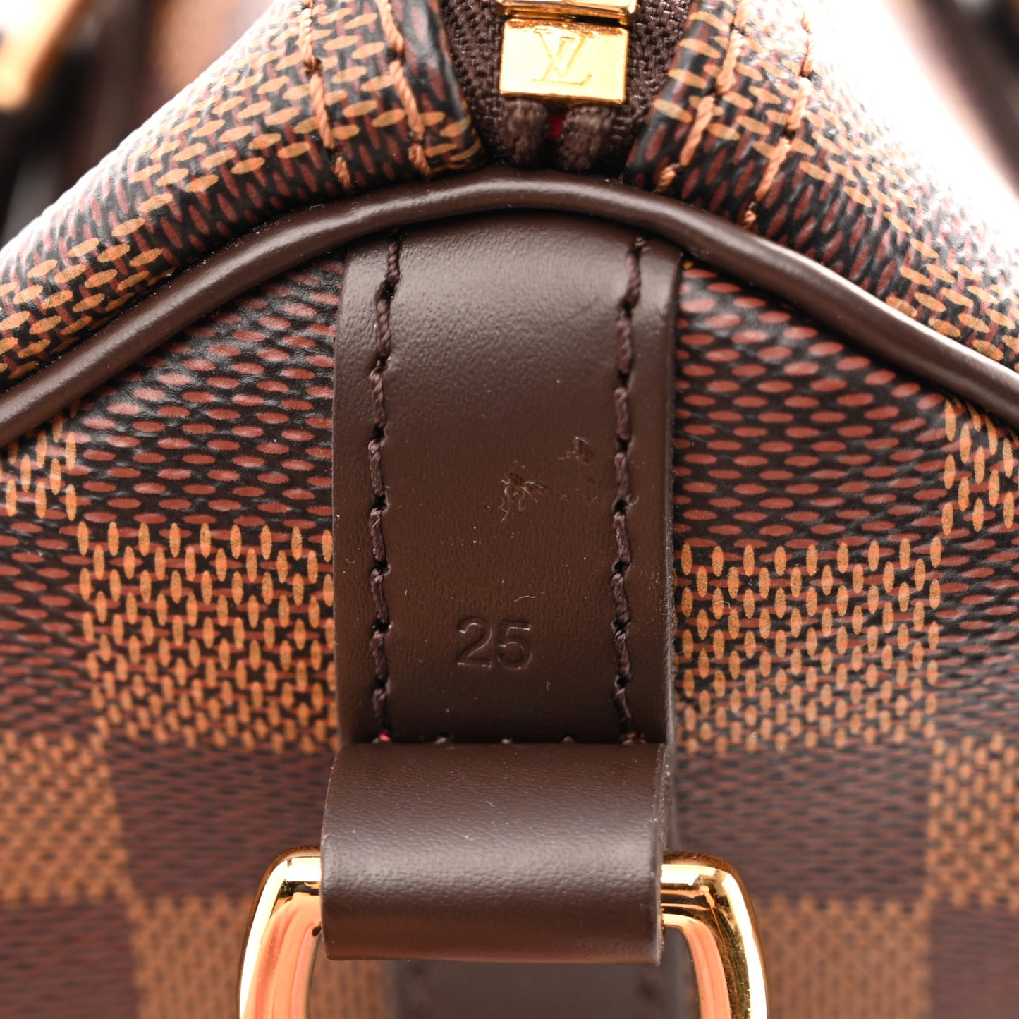 Damier Ebene Speedy Bandouliere 25