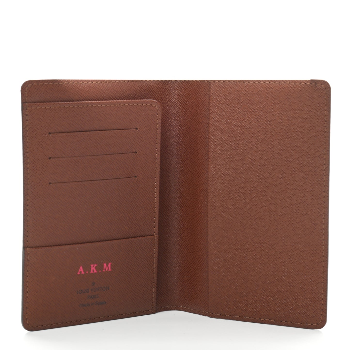 Monogram Passport Cover