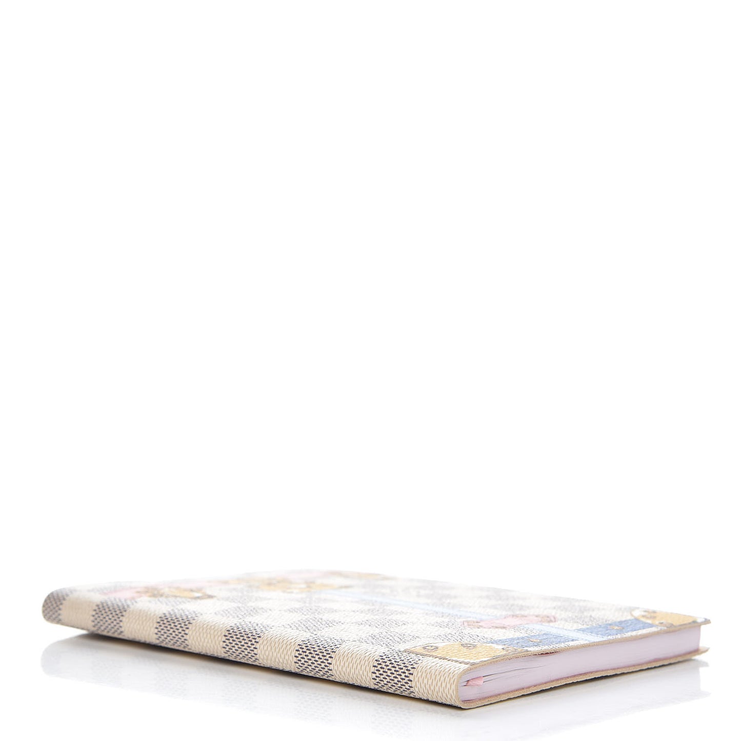 Damier Azur Summer Trunks Clemence Notebook MM