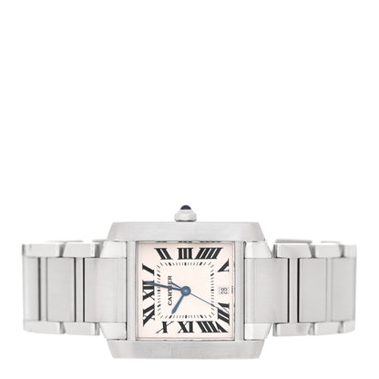 Cartier Stainless Steel 28mm Tank Francaise Automatic Watch 4 of 4