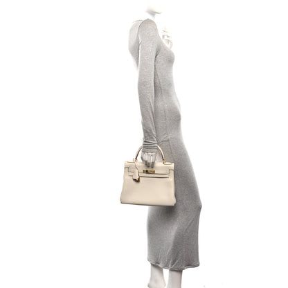Hermes Togo Kelly Retourne 28 Craie 2 of 11