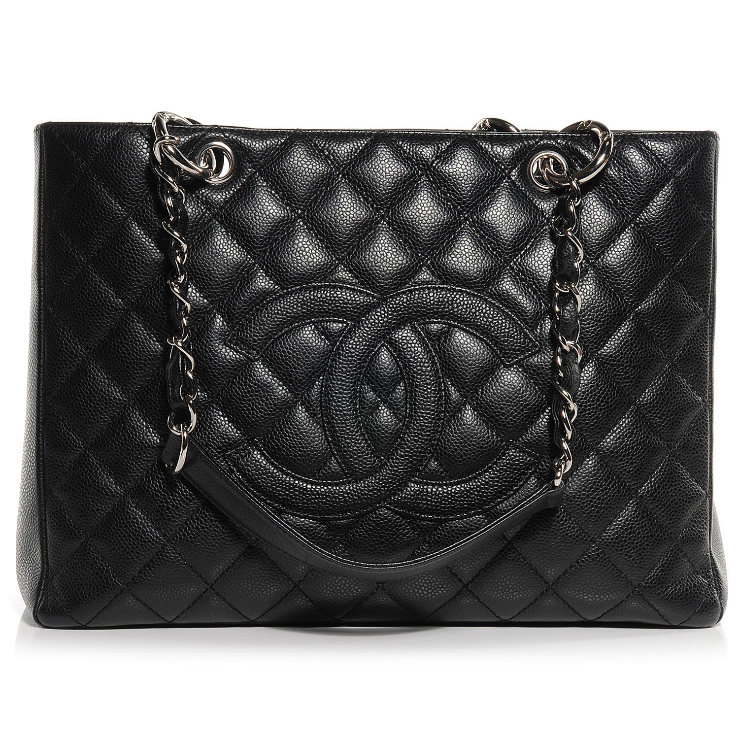 Chanel Caviar Grand Shopping Tote GST Black 1 of 7