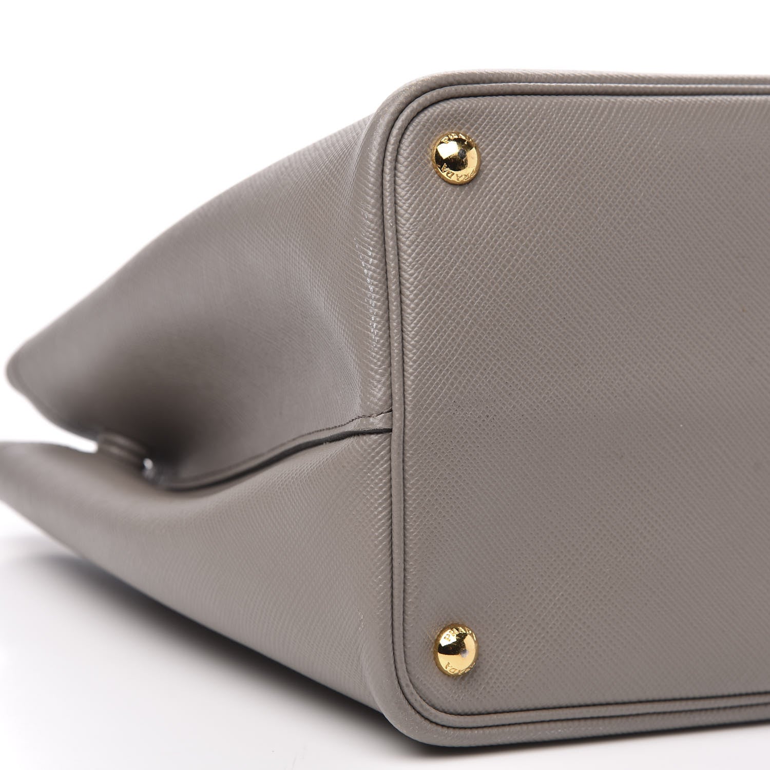 Prada Saffiano Cuir Large Double Bag Argilla 8 of 12