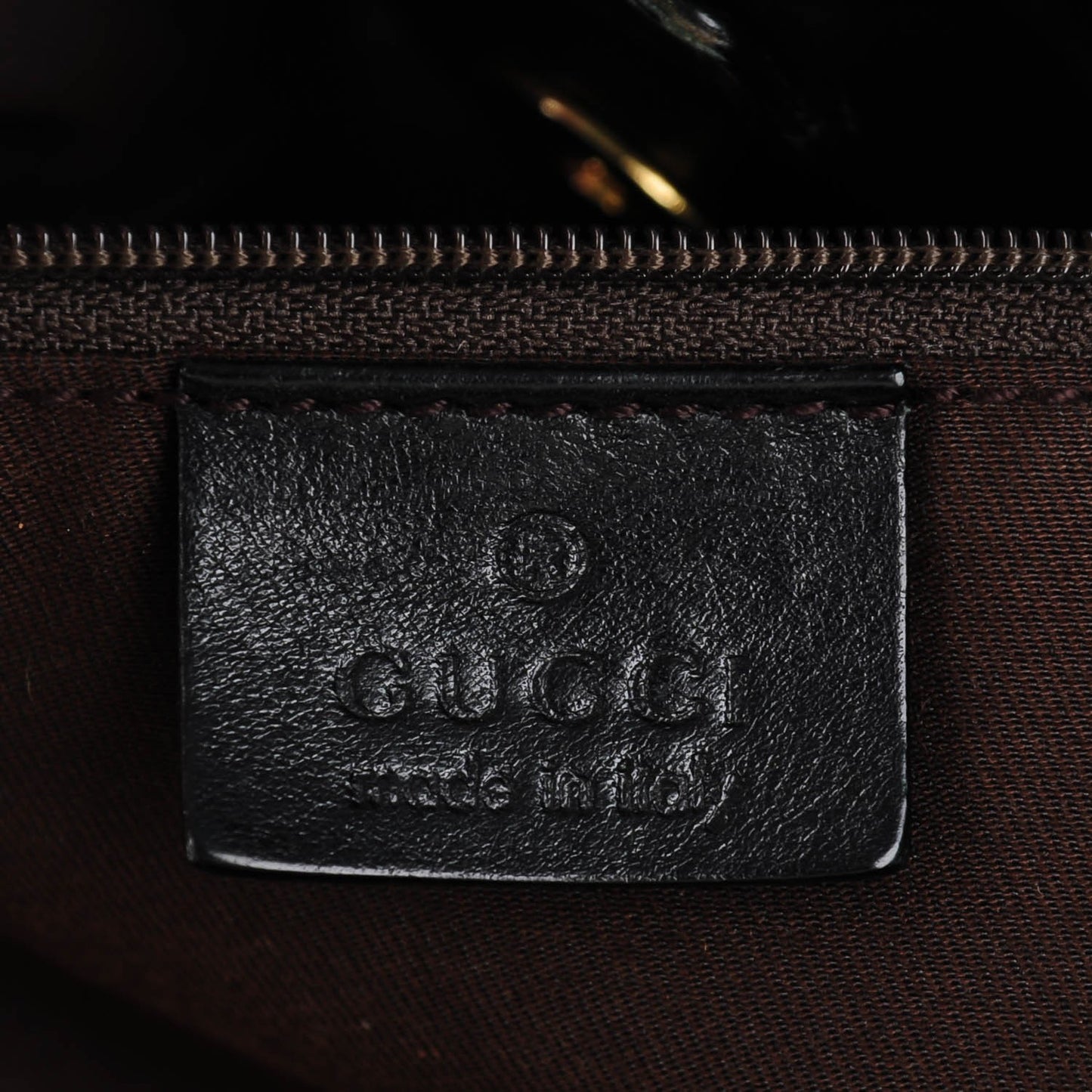 Monogram Medium Sukey Tote Beige Ebony Black