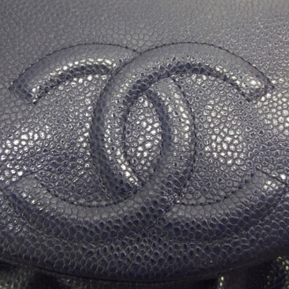 Chanel Caviar Half Moon Wallet On Chain Navy 11 of 11
